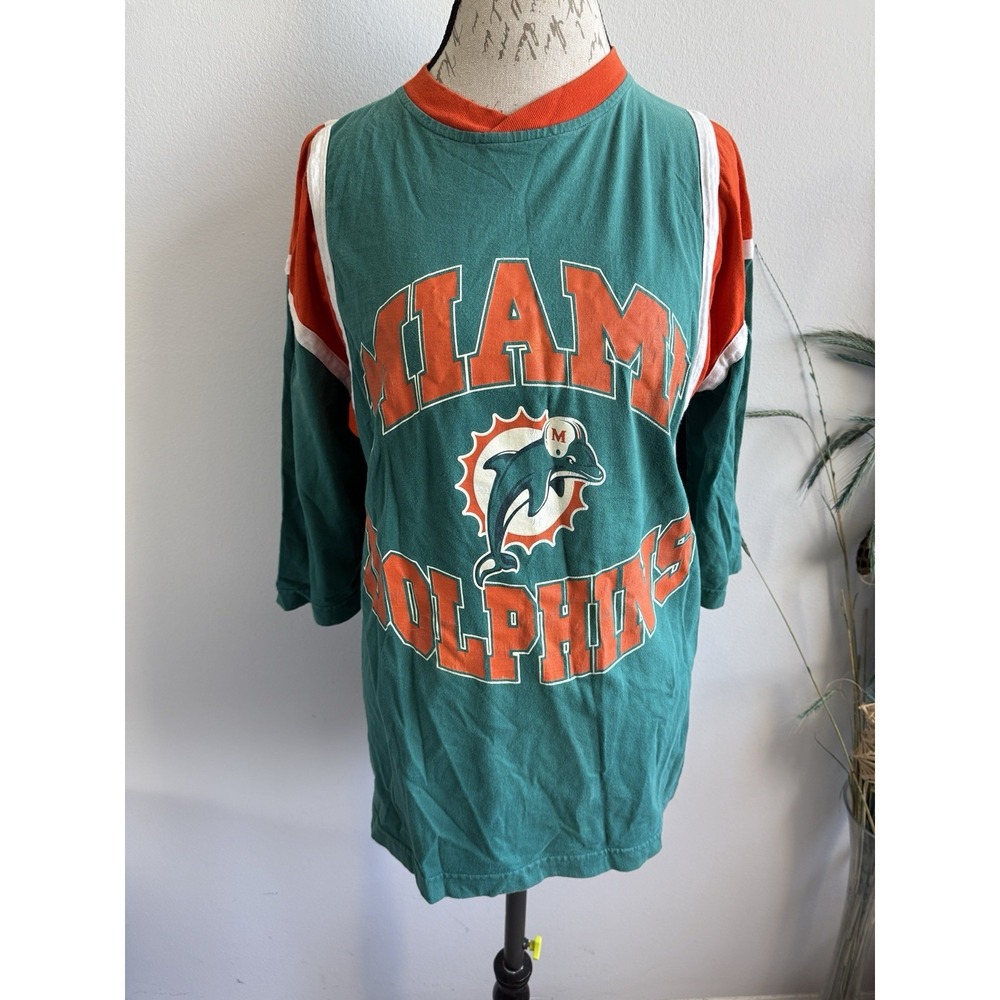 Men's Jersey:  from NFL, MIAMI DOLPHINS! 1999 Medium, MADE‎ In India Vintage